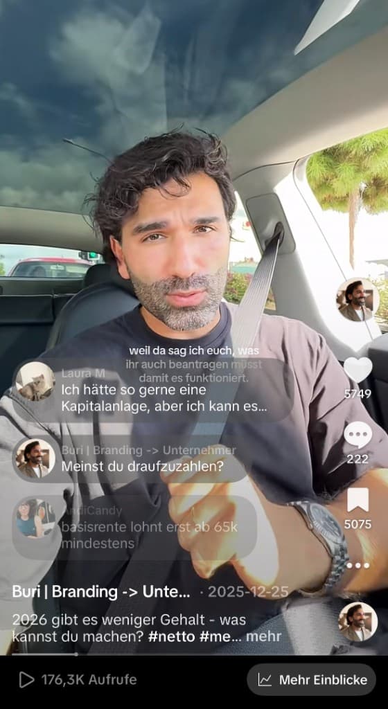 TikTok-Video: 176,3K Aufrufe, 5.749 Likes, 5.075 Saves